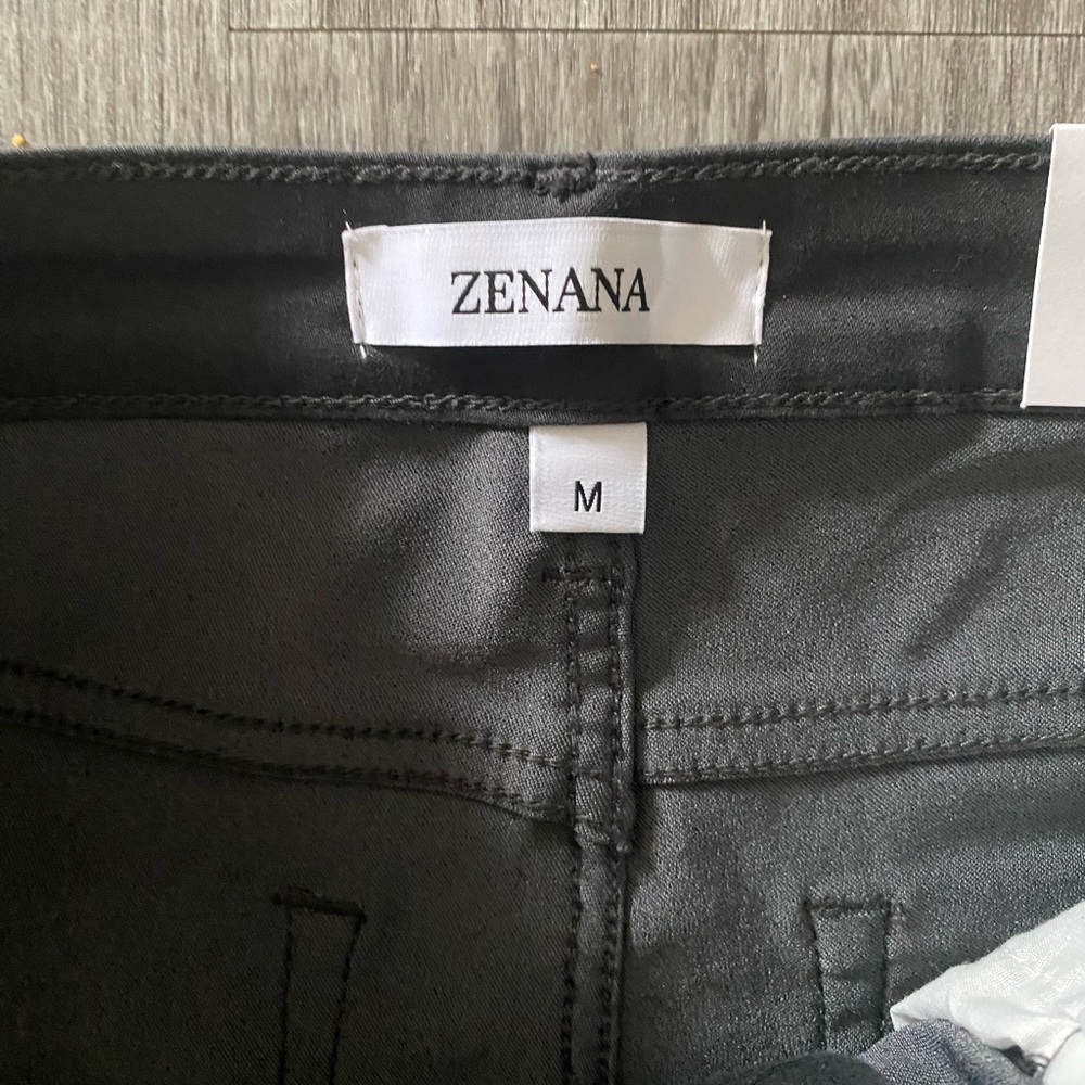 Zenana Dark Gray Jeans NWT - Picture 7 of 8